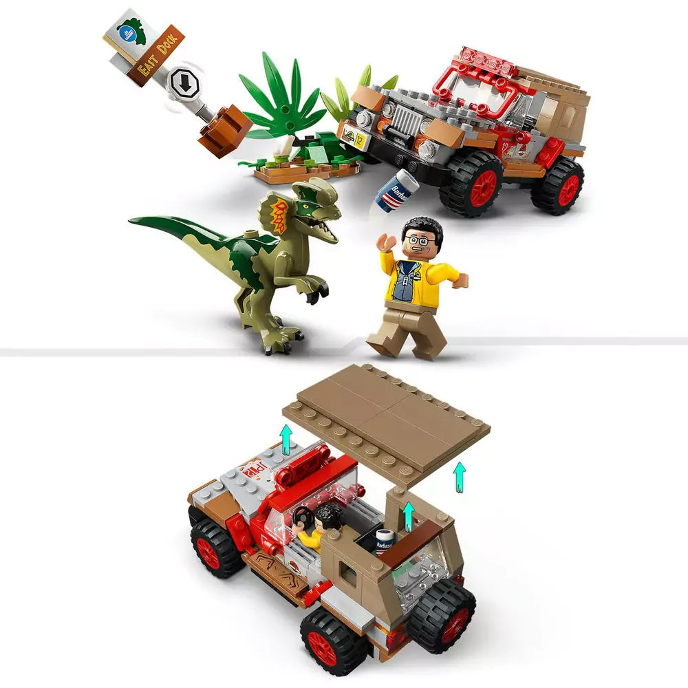 LEGO Jurassic World Dilophosaurus támadás 76958