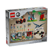 LEGO Jurassic World Kis dínók mentőközpont 76963 doboz