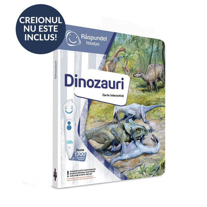 Răspundel Istețel - Carte Dinozauri - könyv