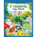 A Teremtés, vizes kifestő magyar nyelvű könyv