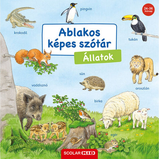 Ablakos képes szótár – Állatok