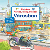 Ablakos Keress, találj, mesélj! Városban, magyar nyelvű könyv