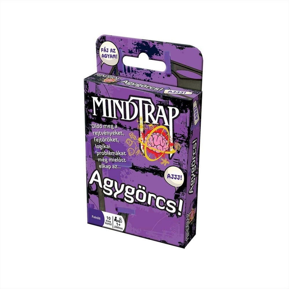 MindTrap - Agygörcs magyar nyelvű társasjáték