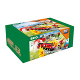 BRIO: Interaktív tűzoltó vonatkészlet hanghatásokkal