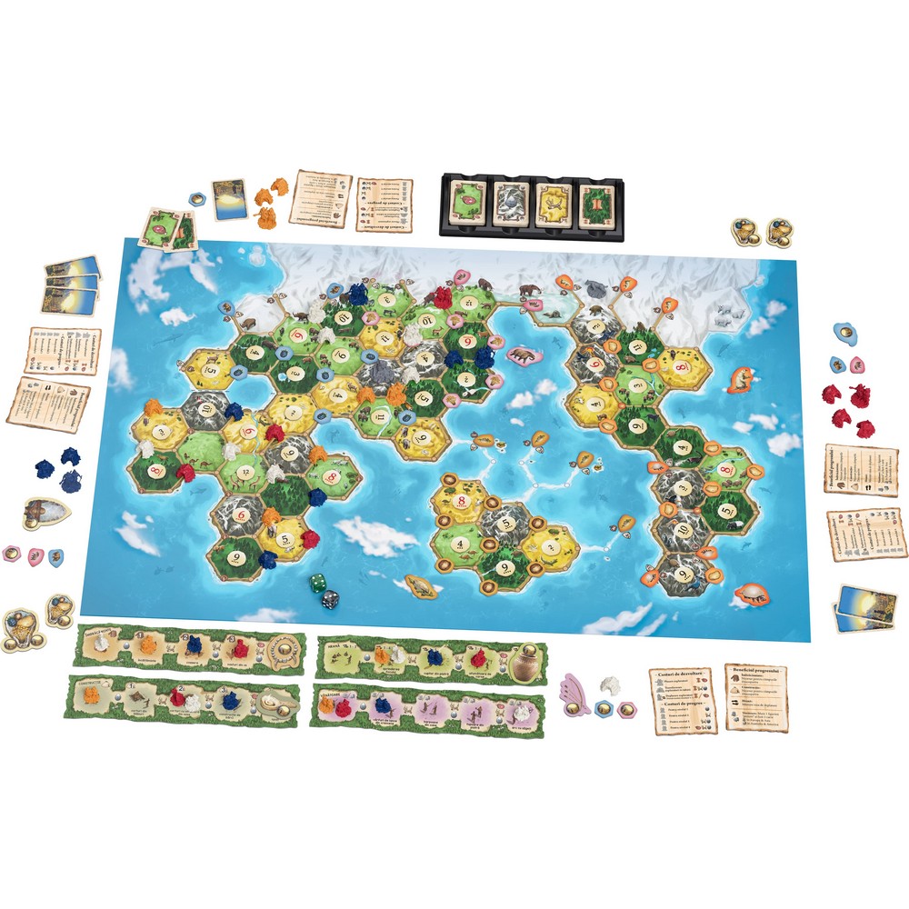 CATAN - Zorii Civilizației Umane  - román nyelvű társasjáték