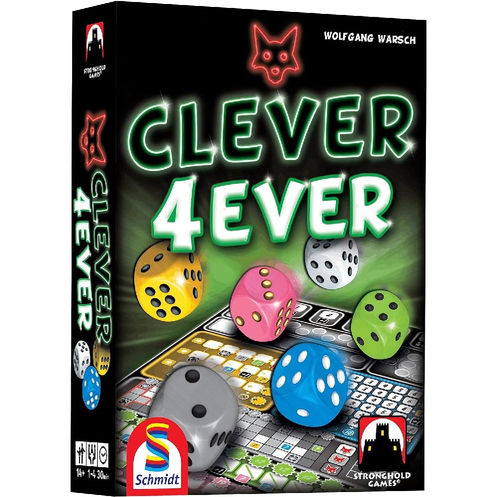 Clever 4ever angol nyelvű társasjáték