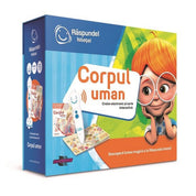 Răspundel Istețel Set Corpul Uman (Creion+carte) román nyelvű könyv
