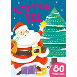 Ezüstös Tél, magyar matricás szinező