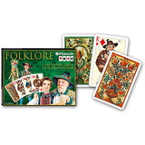 Francia kártya 2x55-ös készlet: Folklore