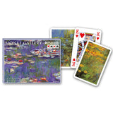 Francia kártya 2x55-ös készlet: Monet Liliomok