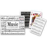 Francia kártya 2x55-ös készlet: Music