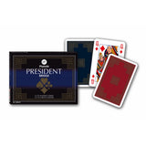 Francia kártya 2x55-ös készlet: President