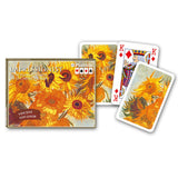 Francia kártya 2x55-ös készlet: Van Gogh: Sunflowers