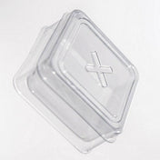 GEEKBOX The Ultimate Token Holder – átlátszó, egymásra helyezhető műanyag token tartó doboz, különálló rekeszekkel társasjáték jelölők tárolásához.