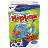 Grab & Go! Hungry Hungry Hippos, angol nyelvű társasjáték