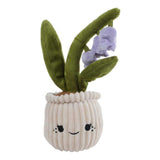 Gyöngyvirág cserépben: Lila Gyöngyvirág plüssfigura, 24 cm