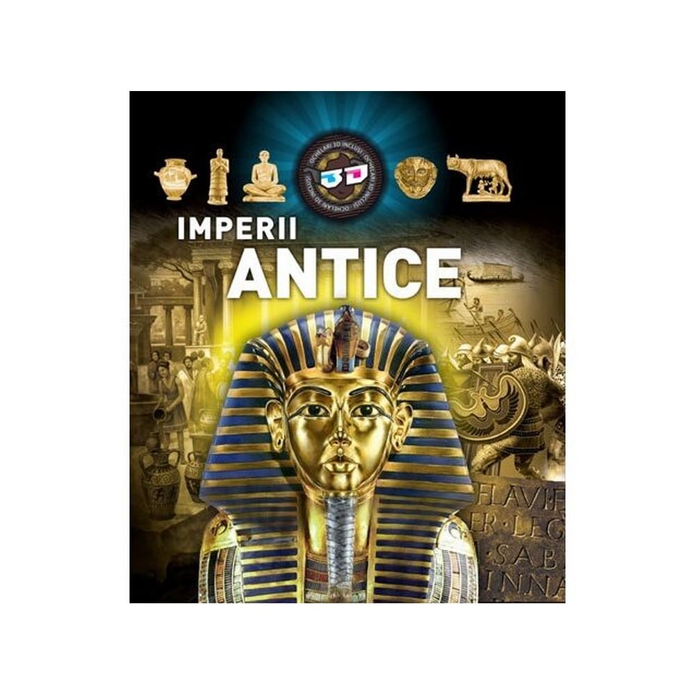 Imperii antice - cu ochelari 3D - könyv