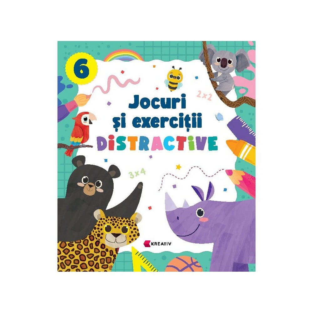 Jocuri si exercitii distractive 6. - munkafüzet