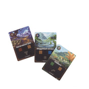 Kartográfusok Hősök felfedezés kártyák különböző tereptípusokkal és rajzolható alakzatokkal