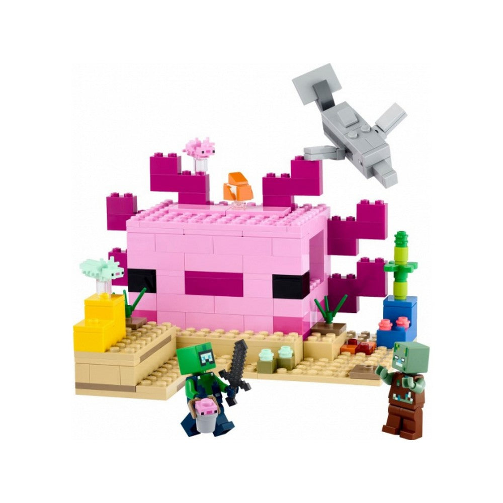 LEGO  Minecraft Az Axolotl ház 21247