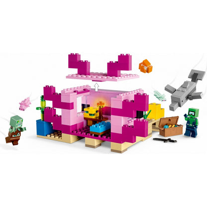 LEGO  Minecraft Az Axolotl ház 21247