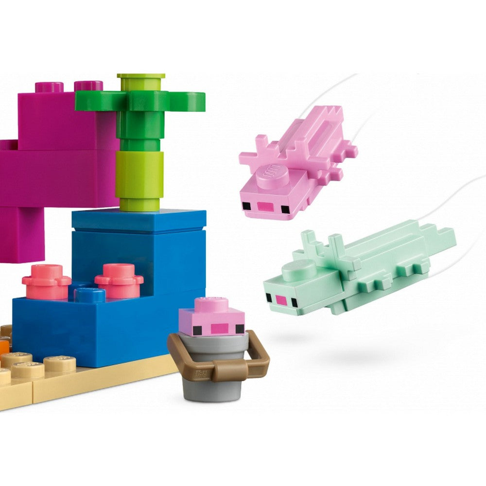 LEGO  Minecraft Az Axolotl ház 21247 242 darabos