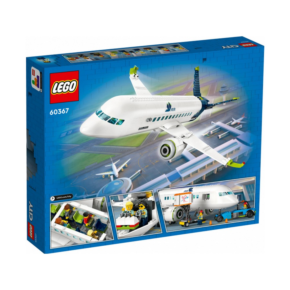 LEGO City Utasszállító repülőgép 60367 913 darabos