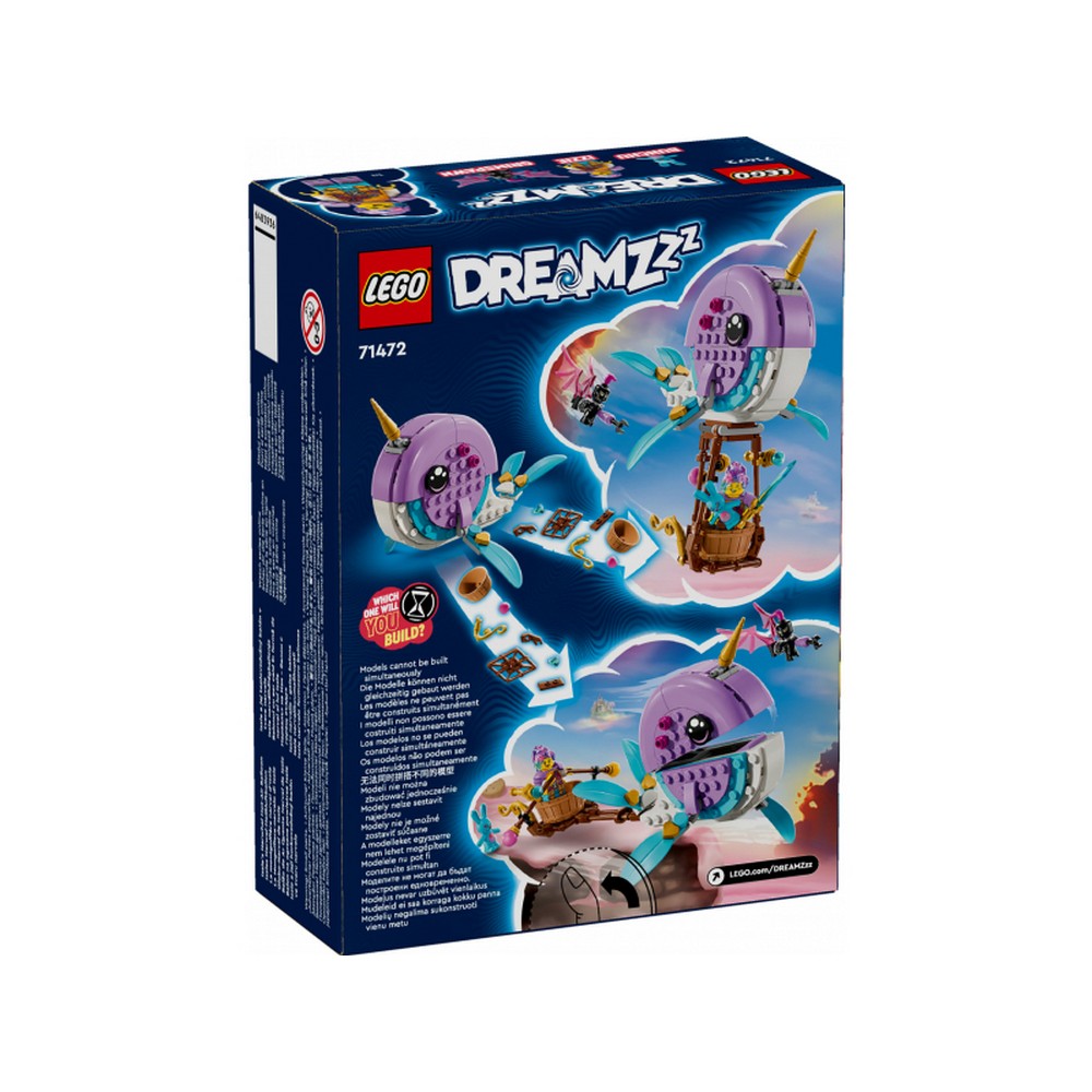 LEGO DREAMZzz Izzie narválhőlégballonja 71472