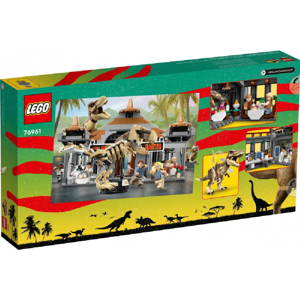 LEGO Jurassic World Látogatóközpont: T-Rex és raptortámadás 76961