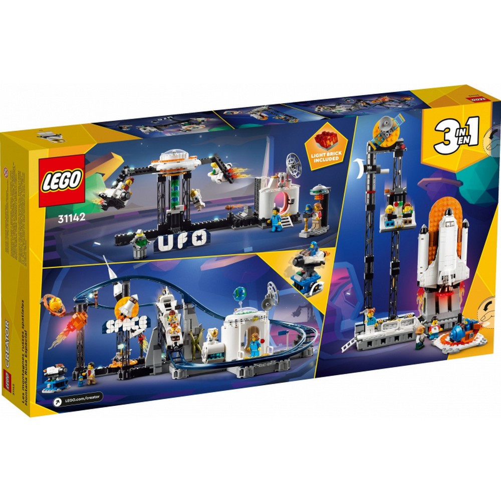 LEGO Creator Űrhajós hullámvasút 31142 874 darabos