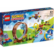 LEGO® Sonic the Hedgehog™ Sonic Green Hill Zone hurok kihívása 76994 802 darabos