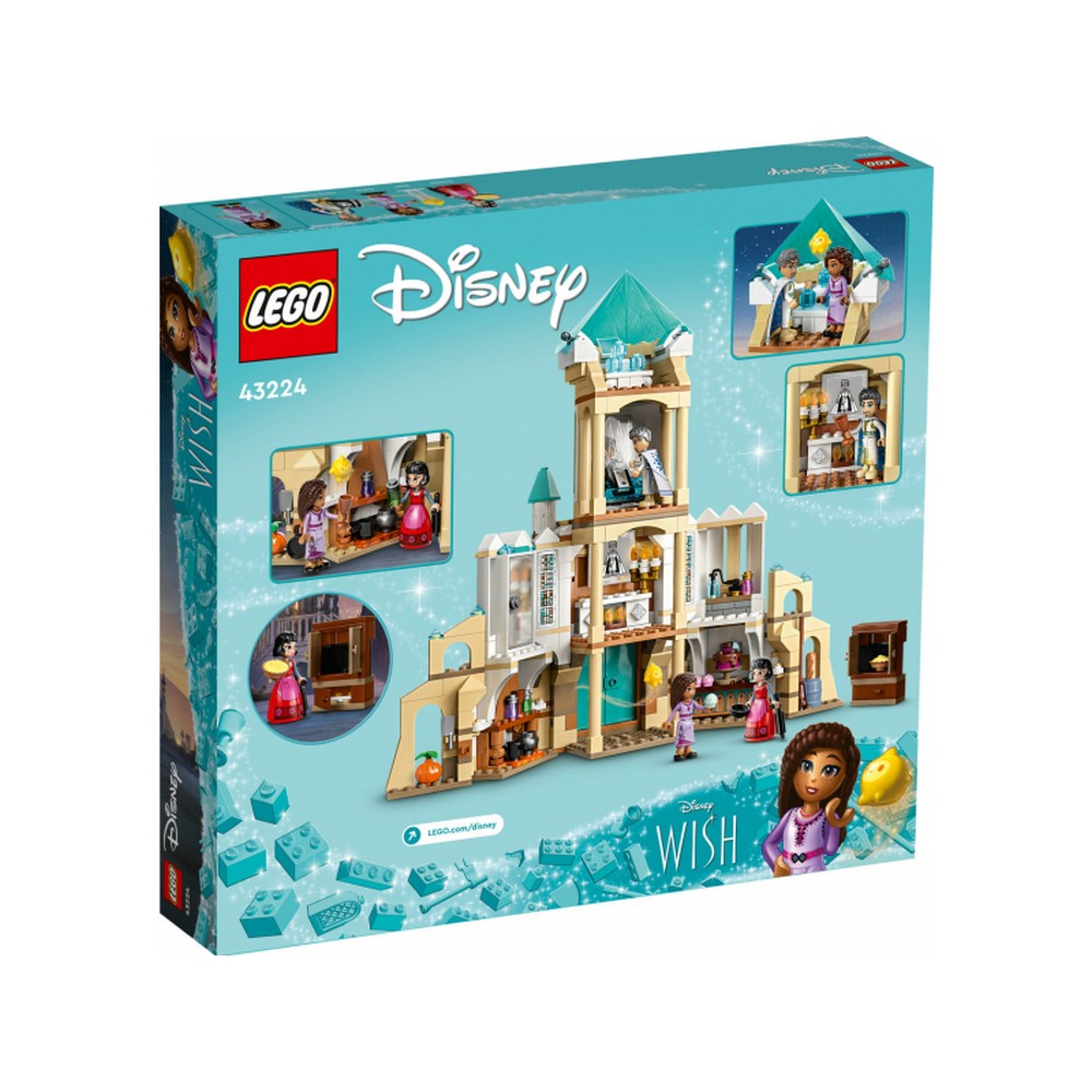 LEGO Disney King Magnifico kastélya 43224 613 darabos