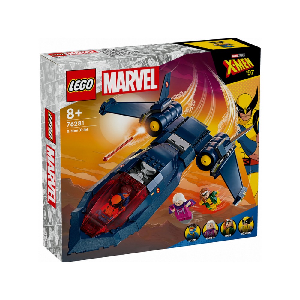 LEGO Marvel Super Heroes X-Men X-Jet 76281 359 darabos