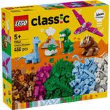 LEGO CLASSIC Kreatív dinoszauruszok 11041 450 darabos