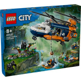 LEGO City Dzsungelkutató helikopter a bázison 60437 881 darabos