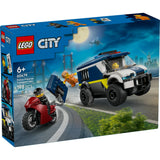 LEGO City: Rendőrségi fogolyszállító 60479, 198 darabos