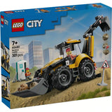 LEGO City: Sárga árokásó-rakodó 60480, 301 darabos