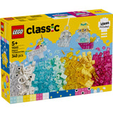 LEGO Classic Átlátszó bűvös kockák 11040, 340 darabos