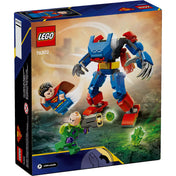 LEGO DC Superman robot vs. Lex Luthor (76302) - Részletes dobozkép a termék tartalmával.