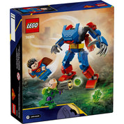 LEGO DC Superman robot vs. Lex Luthor (76302) - Részletes dobozkép a termék tartalmával.