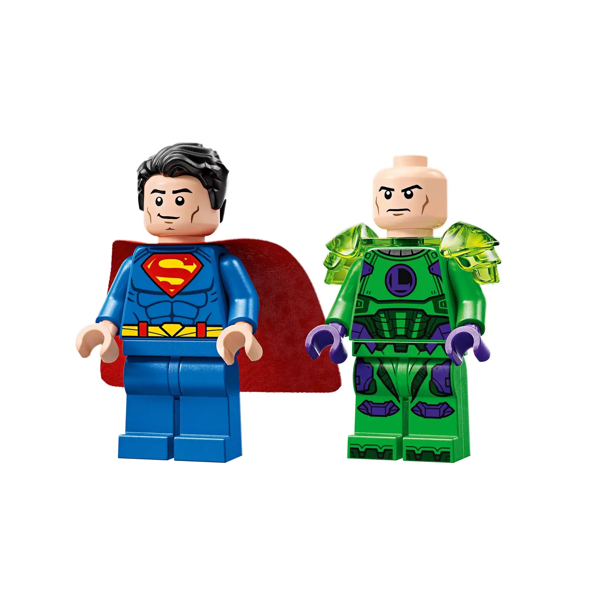 LEGO DC Superman robot vs. Lex Luthor (76302) - Superman és Lex Luthor minifigurák a részletgazdag dizájnnal.
