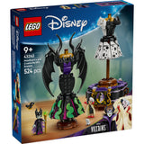 LEGO Disney Demóna és Szörnyella De Frász ruhái 43262, 524 darabos