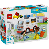 LEGO Duplo Mentőautó és mentősofőr 10447 19 darabos