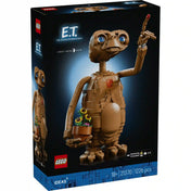 A LEGO Ideas E.T. – A földönkívüli 21370 készlet dobozának eleje a világító ujjú E.T. figurával.