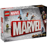 LEGO Marvel: MARVEL logó és minifigurák 76313, 931 darabos