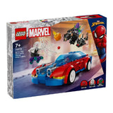 LEGO Marvel: Pókember versenyautó & Venomizált Zöld Manó 76279, 227 darabos