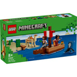 LEGO Minecraft: A kalózhajós utazás 21259, 166 darabos