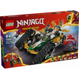 LEGO NINJAGO: A nindzsacsapat kombinálható járműve 71820, 576 darabos