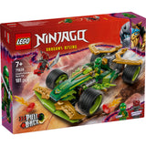 LEGO NINJAGO: Lloyd hátrahúzható versenyautója 71828, 181 darabos