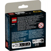 LEGO Technic: Mini Munkagépek 42233, 44 darabos készlet csomagolásának hátoldala.